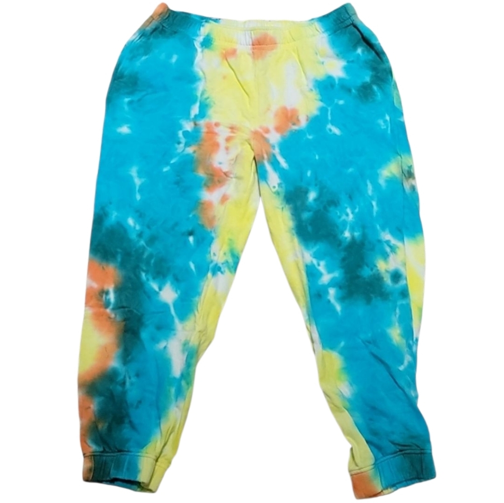 Afrm Plus Size Tie‎ Dye Fleece Joggers Size 1X